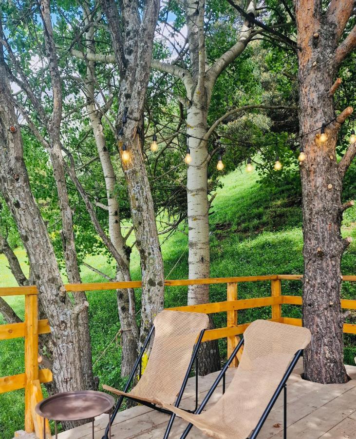Elia Glamping Hotel Kazbegi Bagian luar foto