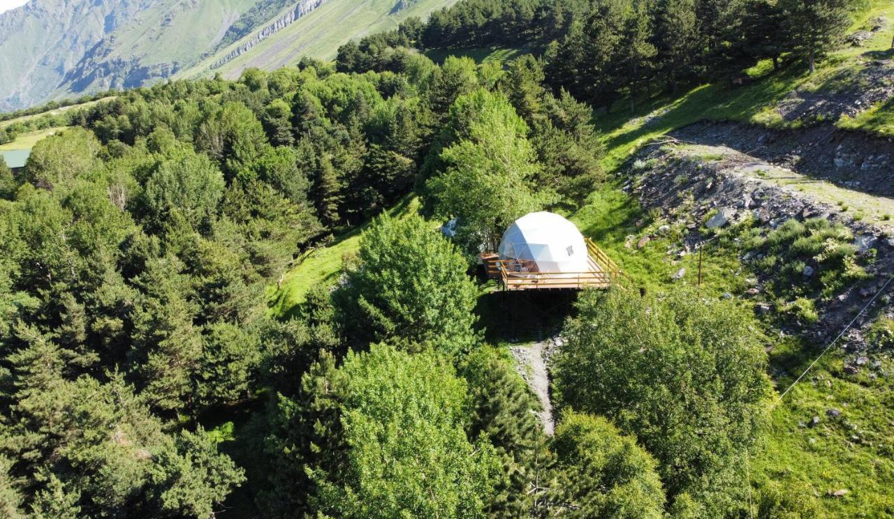 Elia Glamping Hotel Kazbegi Bagian luar foto