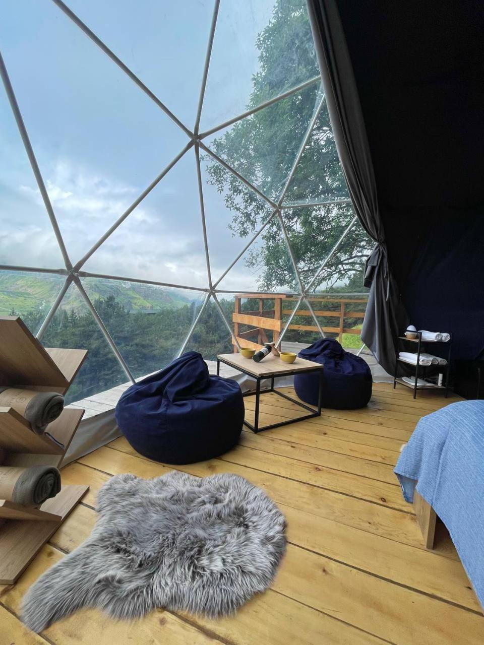 Elia Glamping Hotel Kazbegi Bagian luar foto