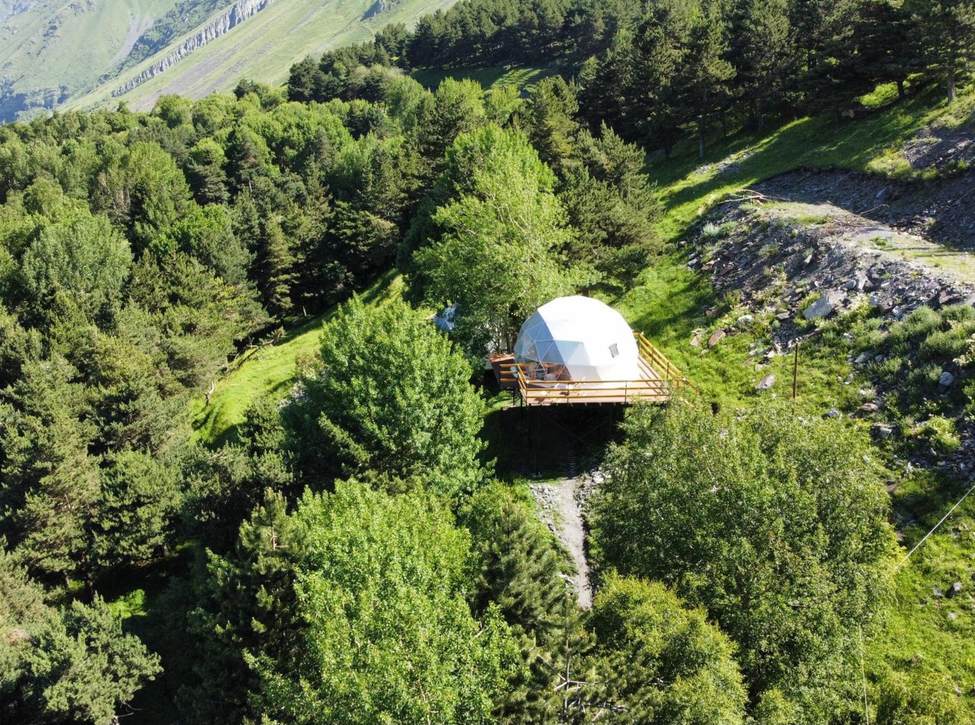 Elia Glamping Hotel Kazbegi Bagian luar foto