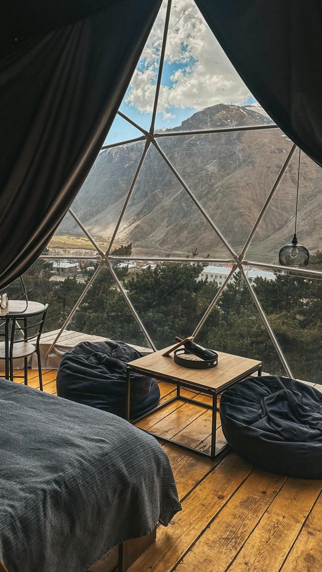 Elia Glamping Hotel Kazbegi Bagian luar foto
