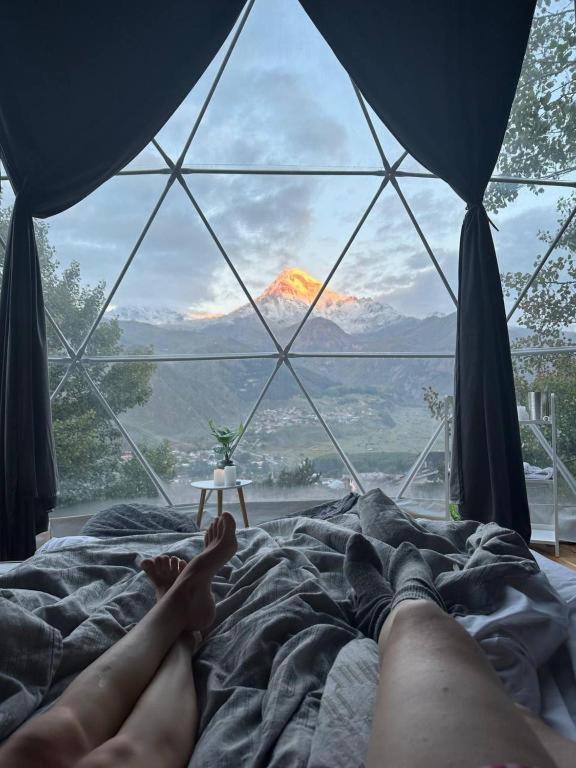 Elia Glamping Hotel Kazbegi Bagian luar foto